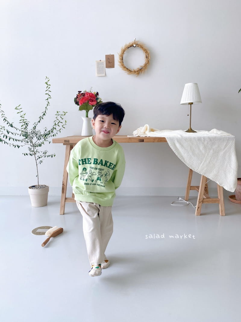 SALAD MARKET - Korean Children Fashion - #Kfashion4kids - Full Cotton Pants - 8