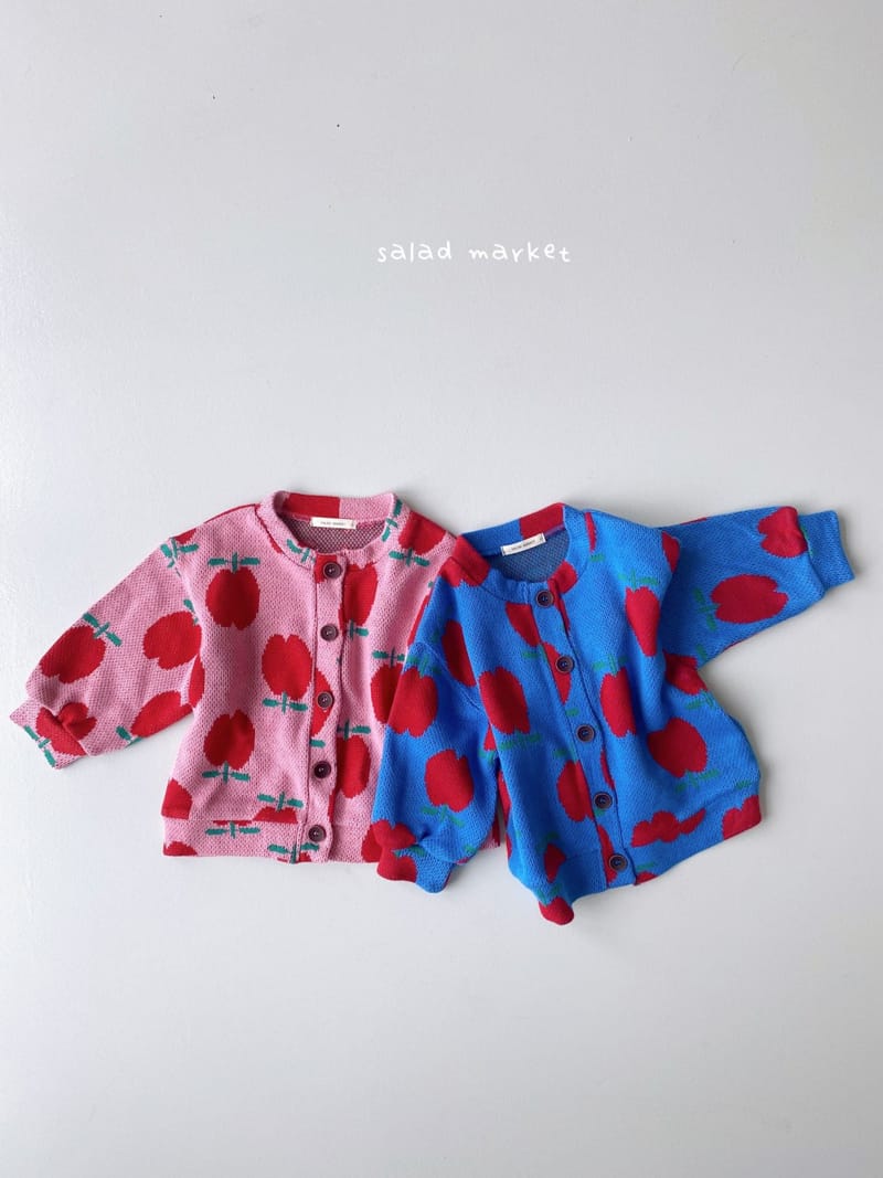 SALAD MARKET - Korean Children Fashion - #Kfashion4kids - Apple Cardigan - 11