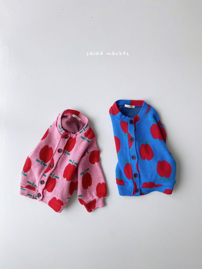 SALAD MARKET - Korean Children Fashion - #Kfashion4kids - Apple Cardigan - 12