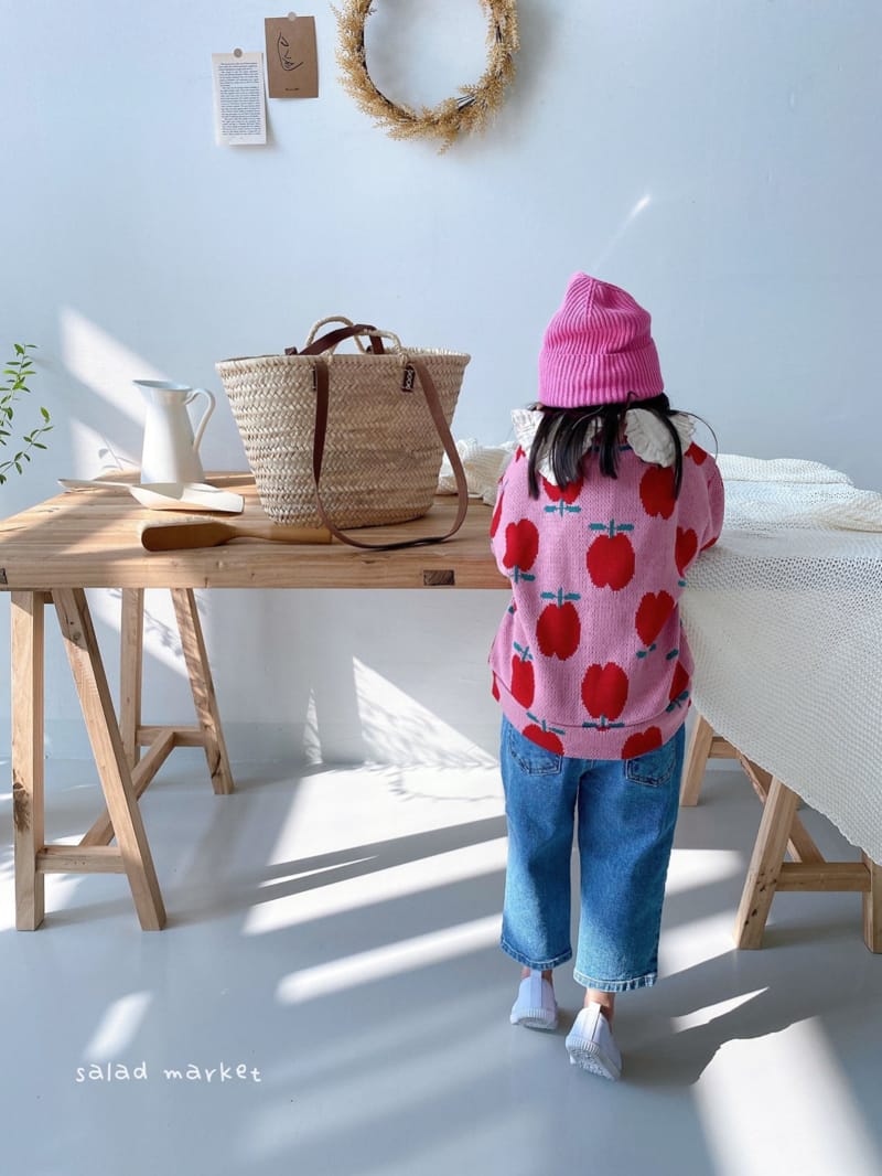 SALAD MARKET - Korean Children Fashion - #Kfashion4kids - Apple Cardigan - 6