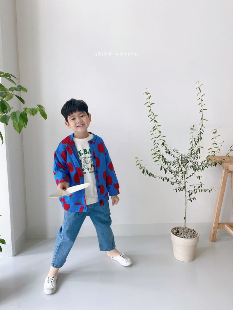 SALAD MARKET - Korean Children Fashion - #Kfashion4kids - Apple Cardigan - 7