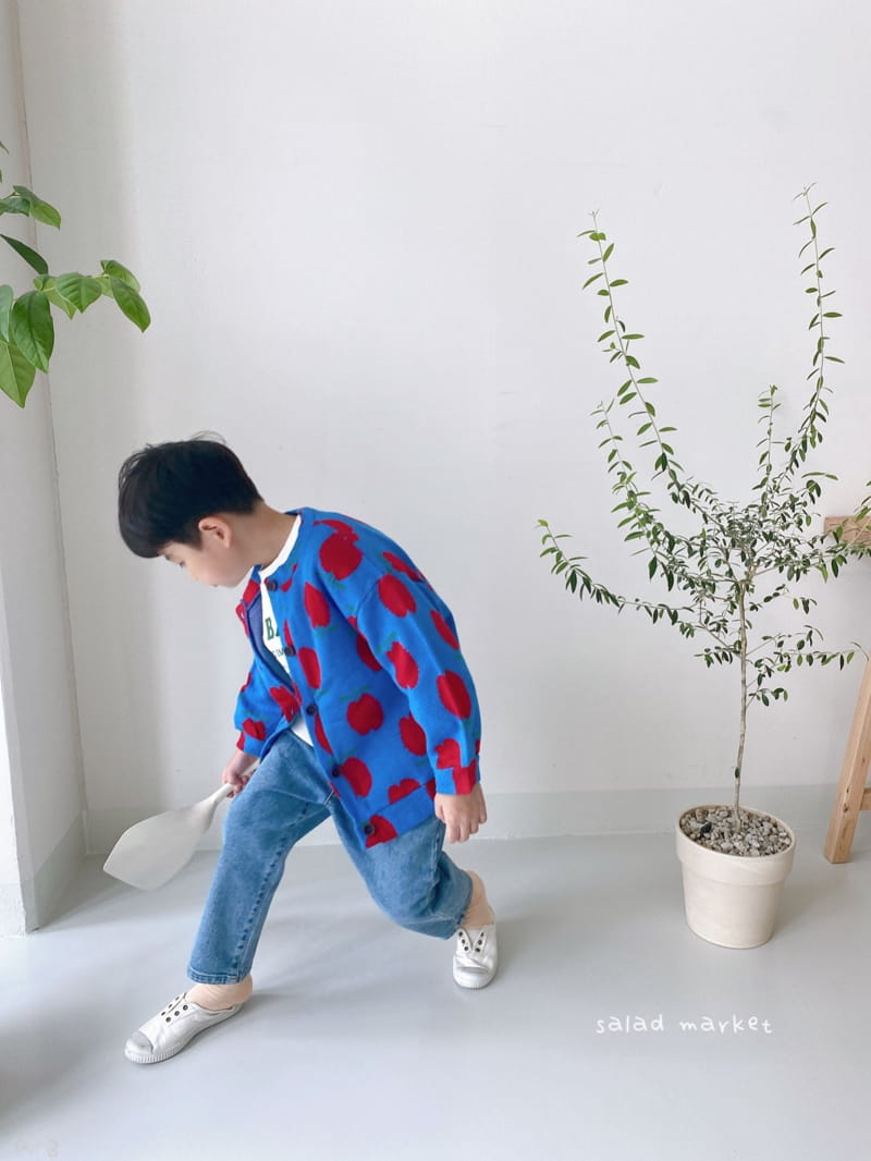 SALAD MARKET - Korean Children Fashion - #Kfashion4kids - Apple Cardigan - 8