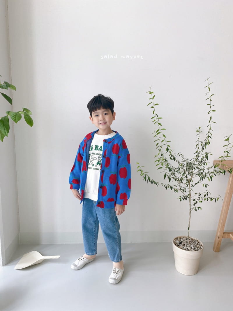 SALAD MARKET - Korean Children Fashion - #Kfashion4kids - Apple Cardigan - 9