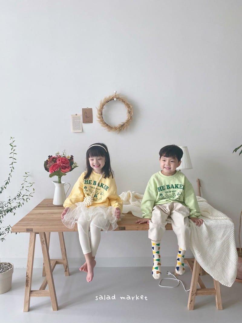 SALAD MARKET - Korean Children Fashion - #Kfashion4kids - Baker Sweatshirt