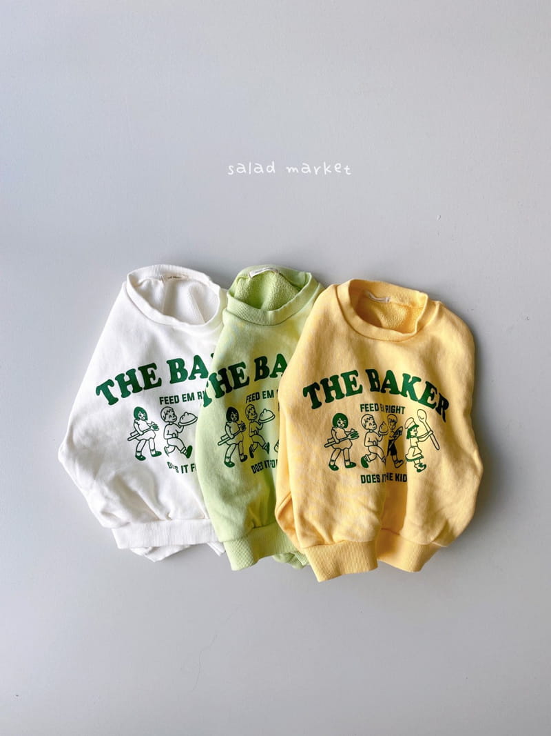 SALAD MARKET - Korean Children Fashion - #Kfashion4kids - Baker Sweatshirt - 12