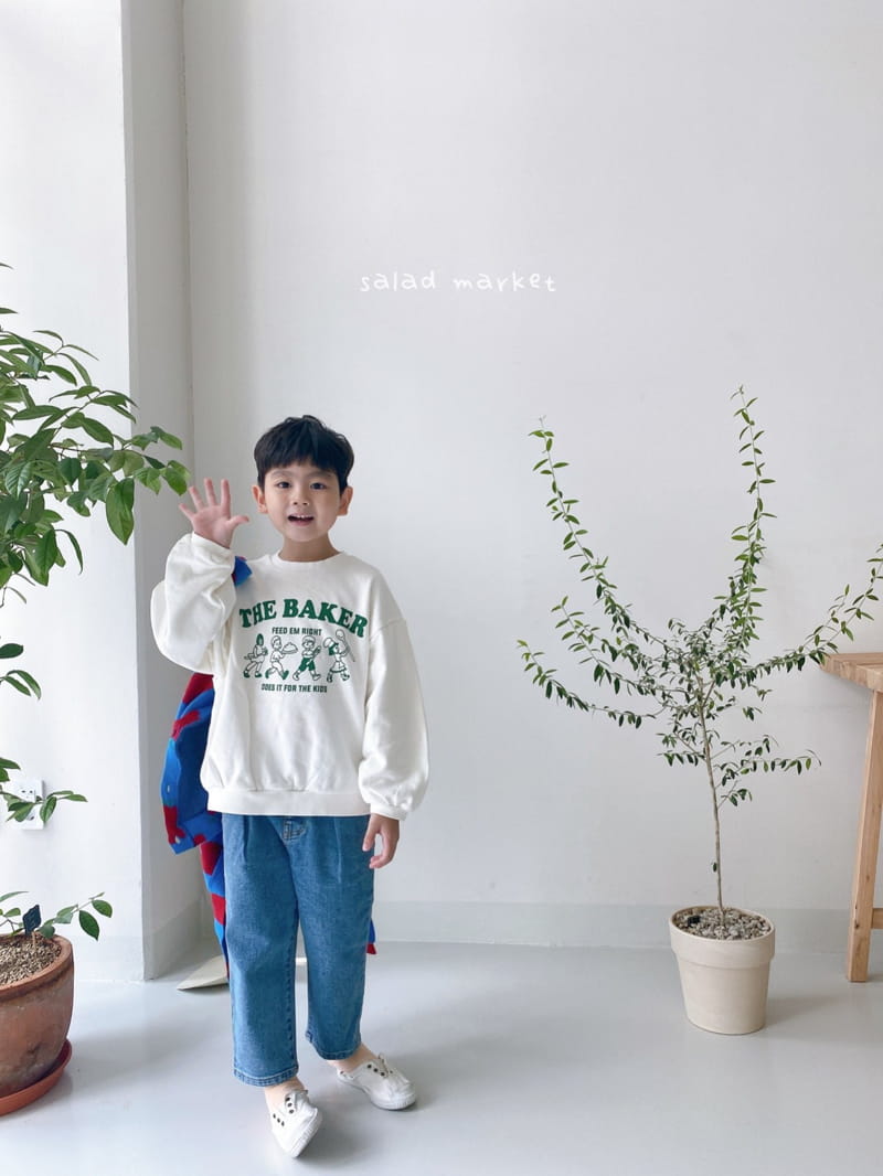 SALAD MARKET - Korean Children Fashion - #Kfashion4kids - Baker Sweatshirt - 6