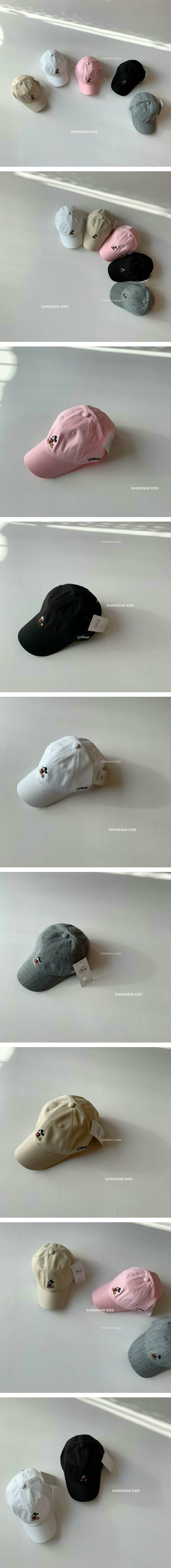 SHINSEAGE KIDS - Korean Children Fashion - #Kfashion4kids - Mickey Mouse Ball Cap