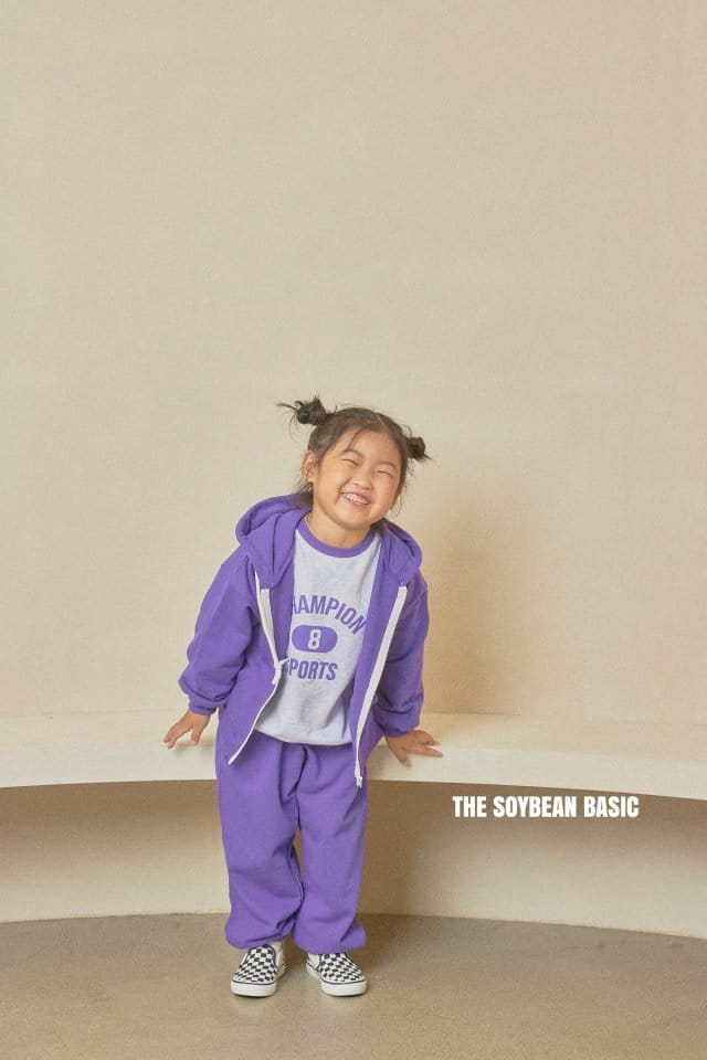 SOYBEAN - Korean Children Fashion - #Kfashion4kids - Champion Top Bottom Set - 10