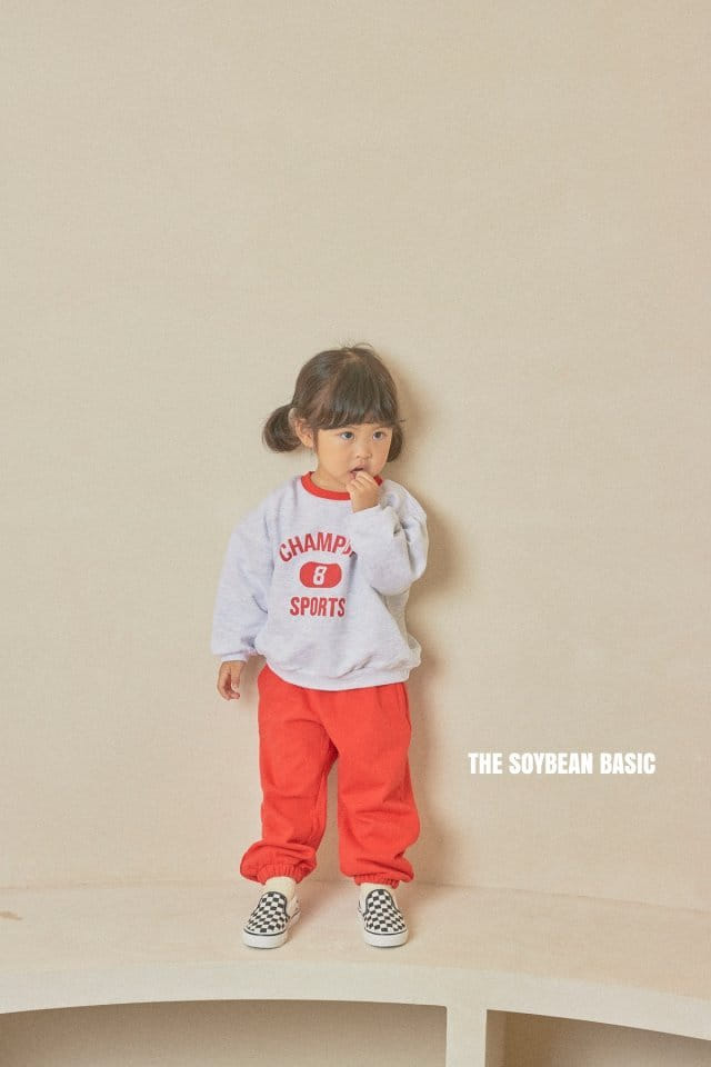SOYBEAN - Korean Children Fashion - #Kfashion4kids - Champion Top Bottom Set - 3