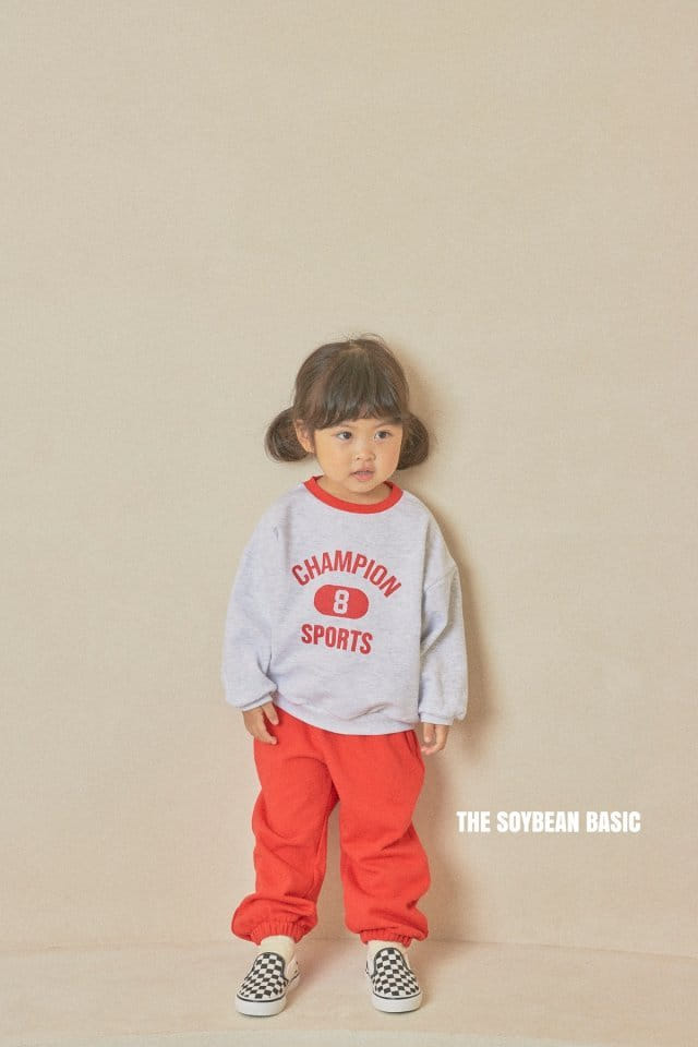 SOYBEAN - Korean Children Fashion - #Kfashion4kids - Champion Top Bottom Set - 4