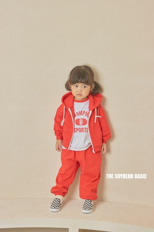 SOYBEAN - Korean Children Fashion - #Kfashion4kids - Champion Top Bottom Set - 5