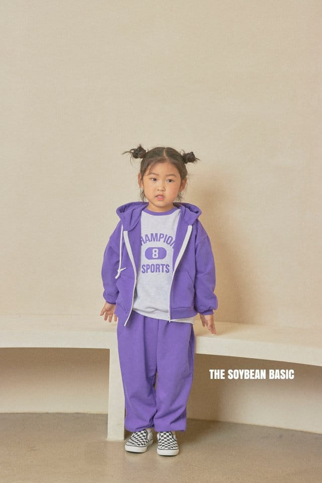 SOYBEAN - Korean Children Fashion - #Kfashion4kids - Champion Top Bottom Set - 9