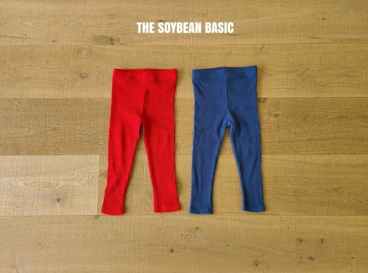 SOYBEAN - Korean Children Fashion - #Kfashion4kids - Stretchy Rib Leggings - 3