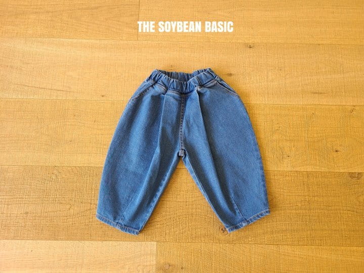 SOYBEAN - Korean Children Fashion - #Kfashion4kids - Span Dart Denim Pants - 12