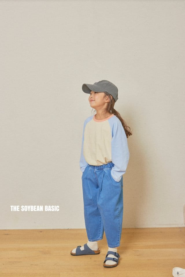 SOYBEAN - Korean Children Fashion - #Kfashion4kids - Span Dart Denim Pants - 6