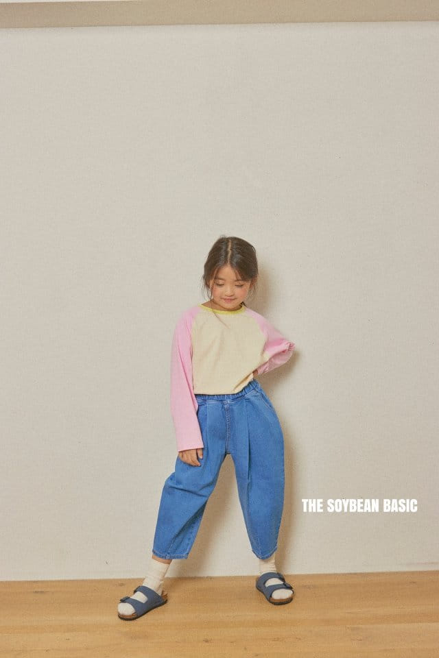 SOYBEAN - Korean Children Fashion - #Kfashion4kids - Span Dart Denim Pants - 7