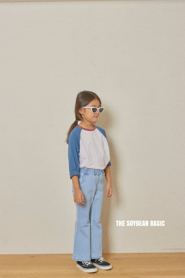 SOYBEAN - Korean Children Fashion - #Kfashion4kids - Span Bootscut Denim Pants - 11
