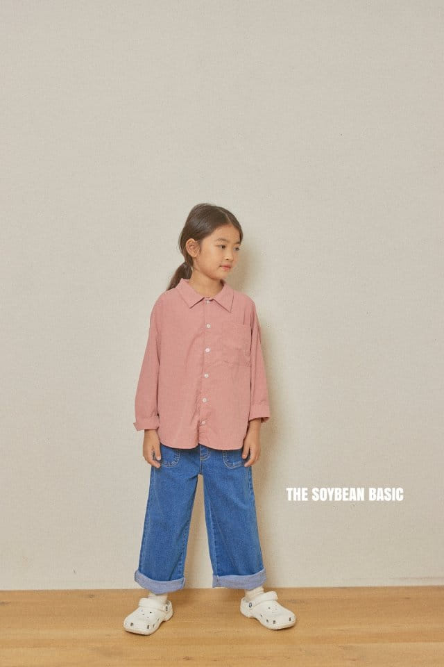 SOYBEAN - Korean Children Fashion - #Kfashion4kids - Span Wide Denim Pants - 12