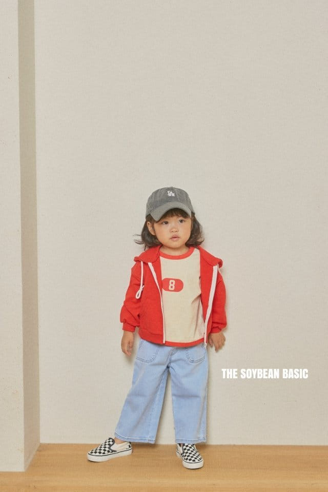 SOYBEAN - Korean Children Fashion - #Kfashion4kids - Span Wide Denim Pants - 2