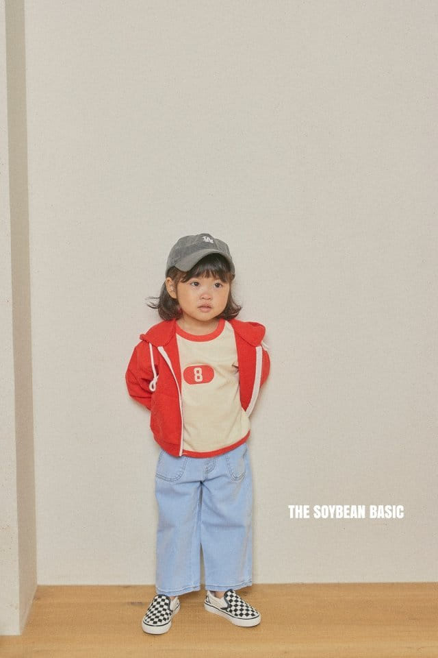 SOYBEAN - Korean Children Fashion - #Kfashion4kids - Span Wide Denim Pants - 3