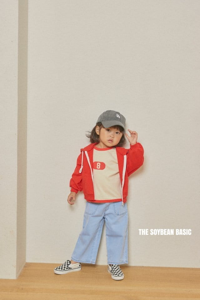 SOYBEAN - Korean Children Fashion - #Kfashion4kids - Span Wide Denim Pants - 4