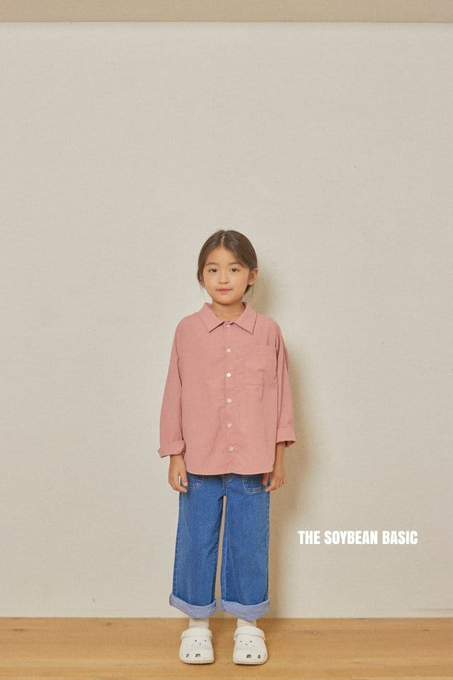 SOYBEAN - Korean Children Fashion - #Kfashion4kids - Span Wide Denim Pants - 9