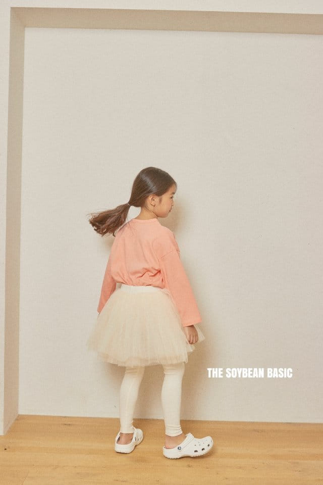 SOYBEAN - Korean Children Fashion - #Kfashion4kids - Frill Chacha Skirt Leggings