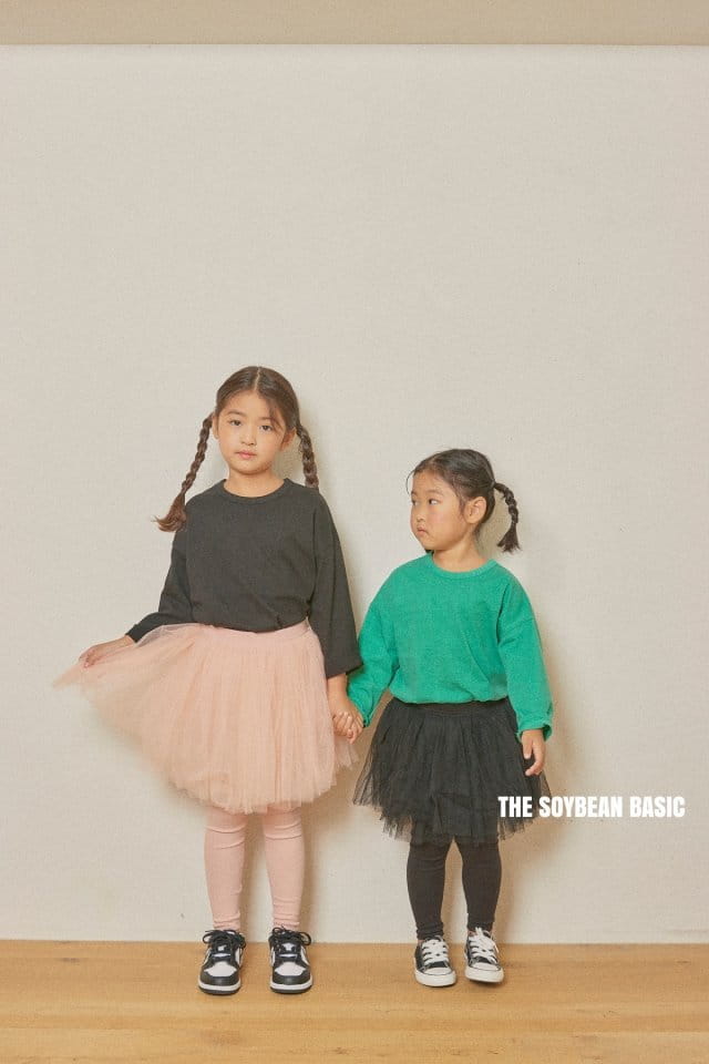 SOYBEAN - Korean Children Fashion - #Kfashion4kids - Frill Chacha Skirt Leggings - 10