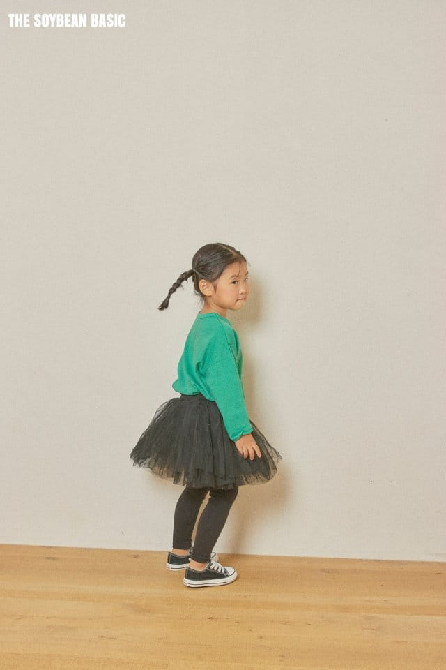 SOYBEAN - Korean Children Fashion - #Kfashion4kids - Frill Chacha Skirt Leggings - 11