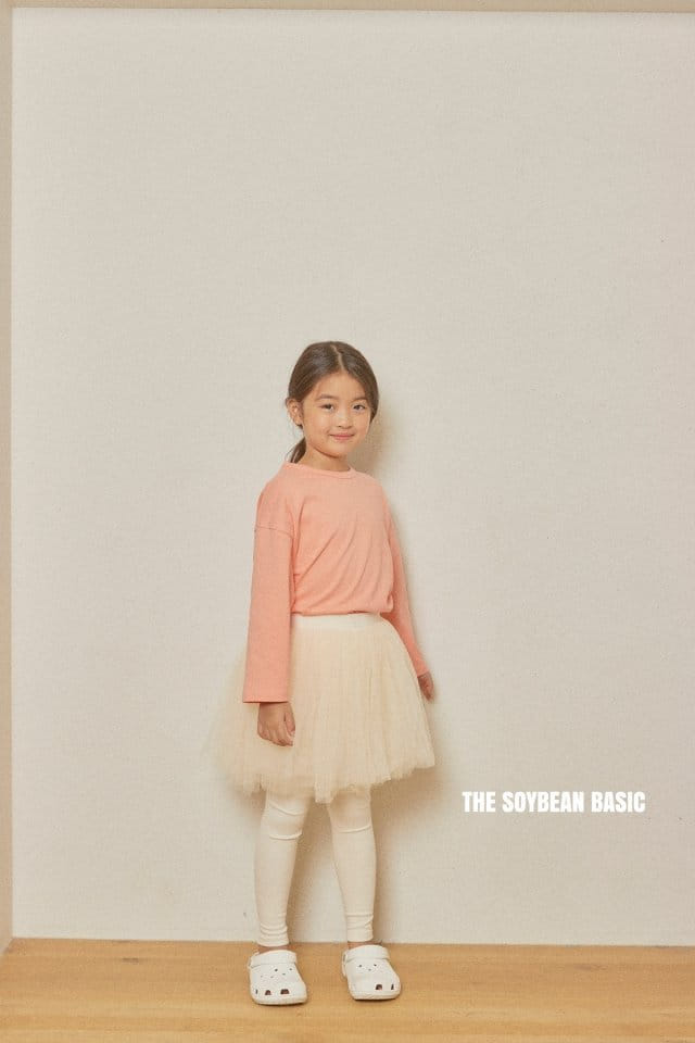 SOYBEAN - Korean Children Fashion - #Kfashion4kids - Frill Chacha Skirt Leggings - 3