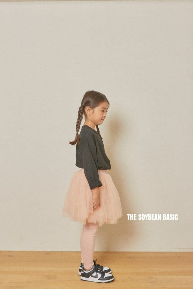 SOYBEAN - Korean Children Fashion - #Kfashion4kids - Frill Chacha Skirt Leggings - 9