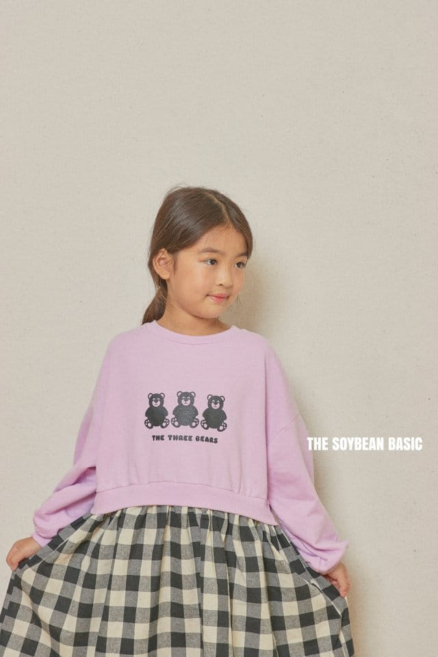 SOYBEAN - Korean Children Fashion - #Kfashion4kids - Check Three Bear One-piece - 11