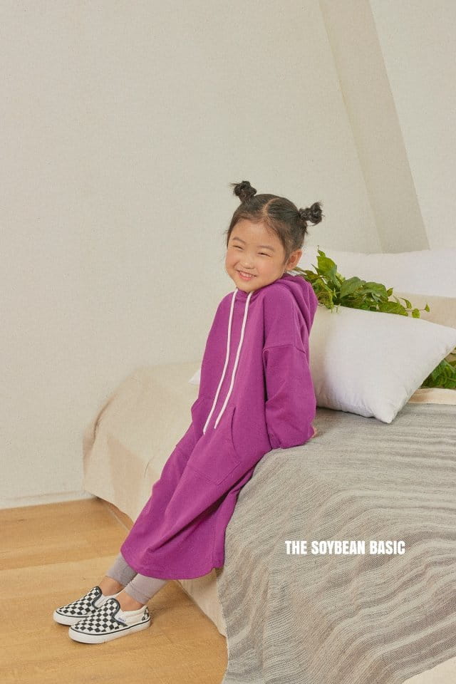 SOYBEAN - Korean Children Fashion - #Kfashion4kids - Long Hood One-piece - 12