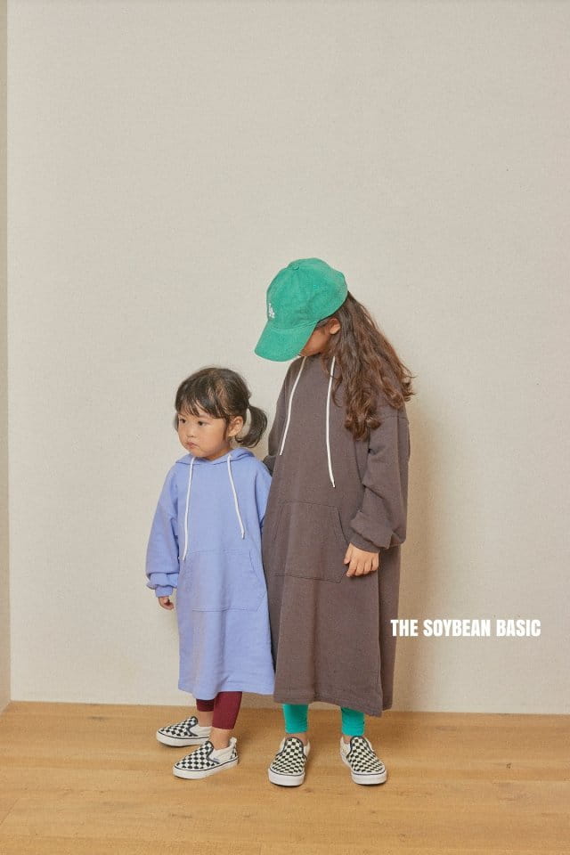 SOYBEAN - Korean Children Fashion - #Kfashion4kids - Long Hood One-piece - 8