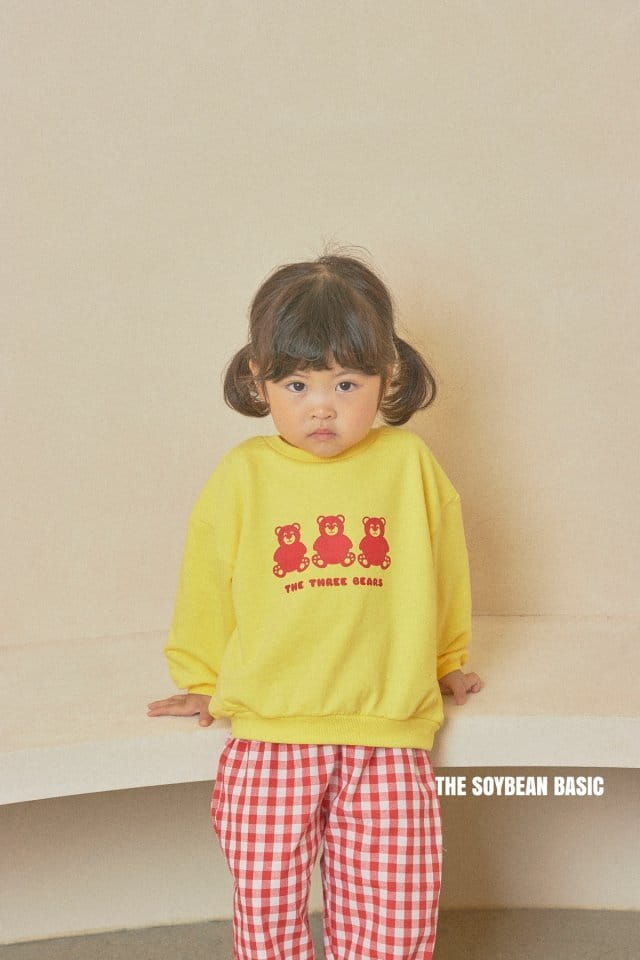 SOYBEAN - Korean Children Fashion - #Kfashion4kids - Three Bear Top Bottom Set - 2