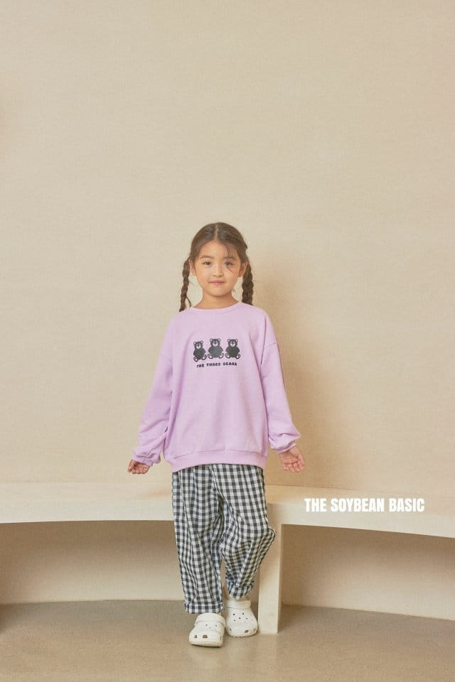 SOYBEAN - Korean Children Fashion - #Kfashion4kids - Three Bear Top Bottom Set - 6