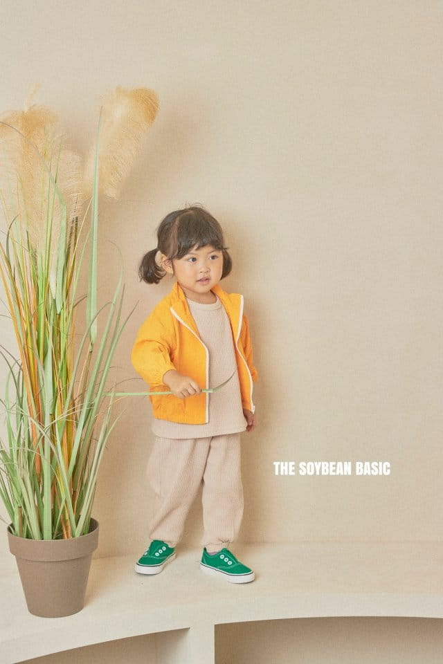 SOYBEAN - Korean Children Fashion - #Kfashion4kids - Vivid Waffle Top Bottom Set - 6