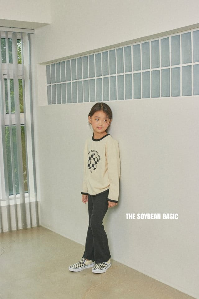 SOYBEAN - Korean Children Fashion - #Kfashion4kids - Daisy Bootscut Top Bottom Set - 10