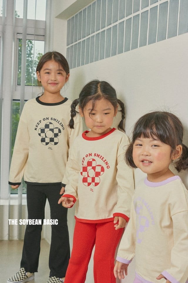 SOYBEAN - Korean Children Fashion - #Kfashion4kids - Daisy Bootscut Top Bottom Set - 5