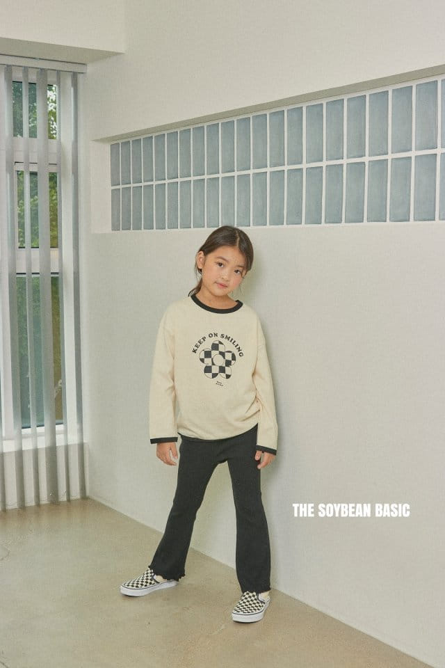 SOYBEAN - Korean Children Fashion - #Kfashion4kids - Daisy Bootscut Top Bottom Set - 7