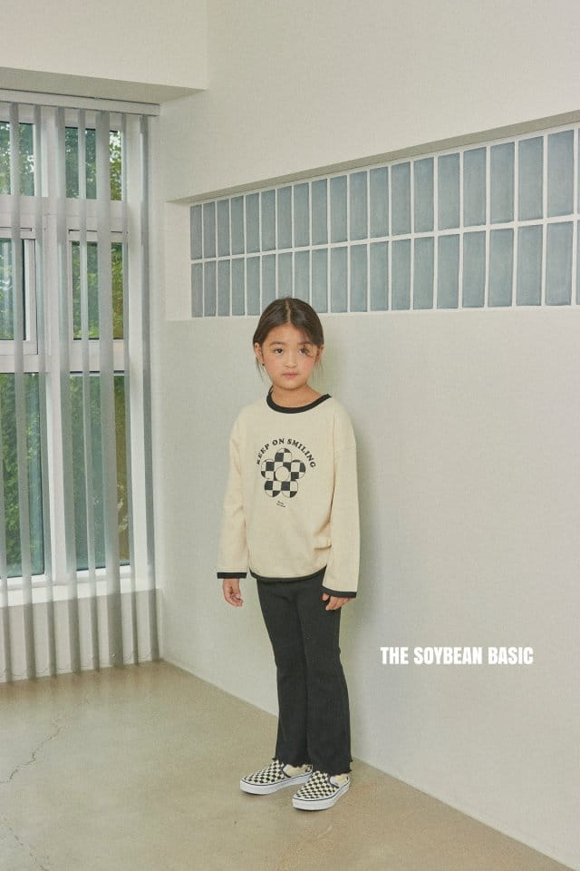 SOYBEAN - Korean Children Fashion - #Kfashion4kids - Daisy Bootscut Top Bottom Set - 8