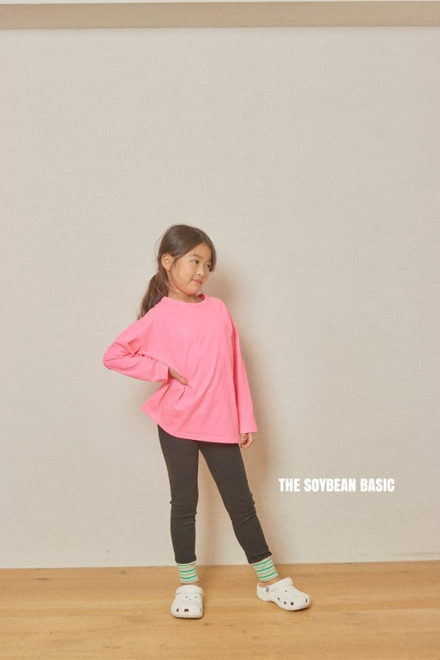 SOYBEAN - Korean Children Fashion - #Kfashion4kids - Pigment Boxy Tee