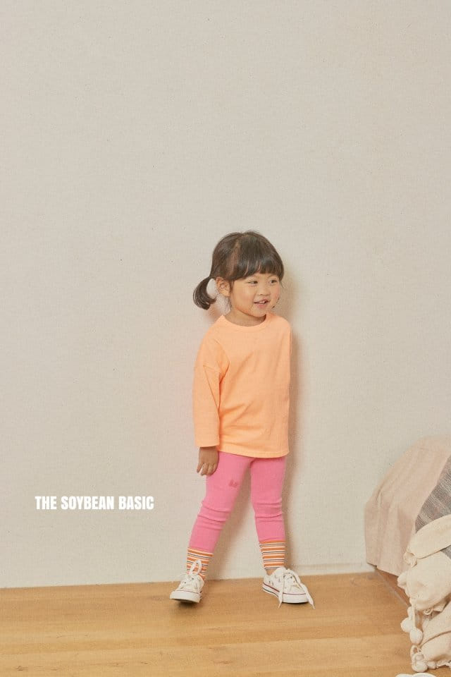 SOYBEAN - Korean Children Fashion - #Kfashion4kids - Pigment Boxy Tee - 12