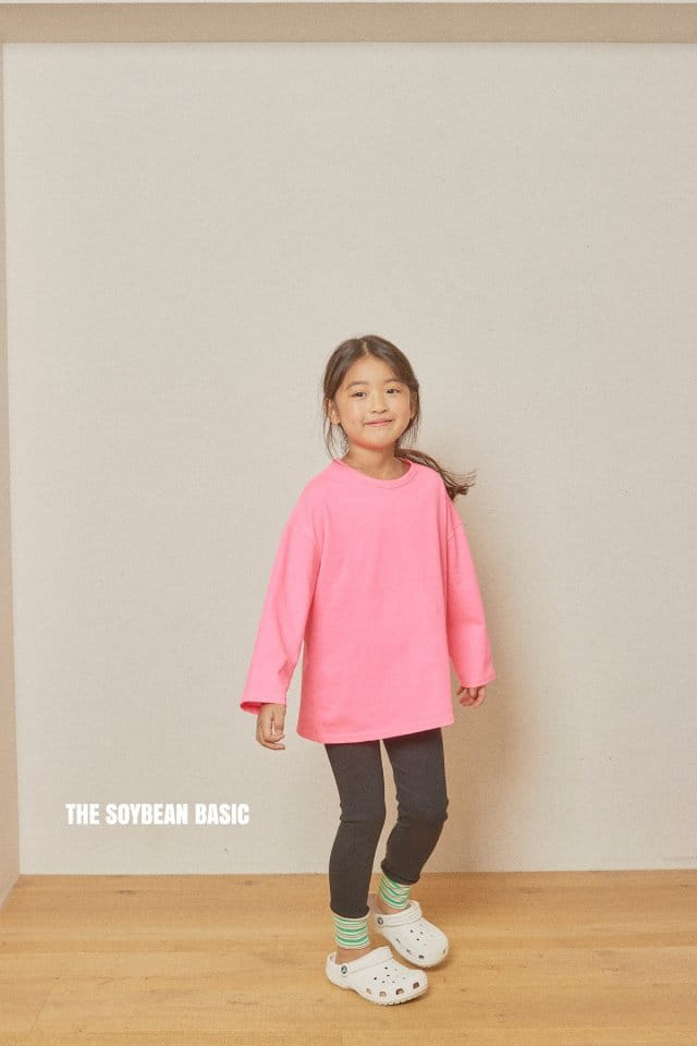 SOYBEAN - Korean Children Fashion - #Kfashion4kids - Pigment Boxy Tee - 3