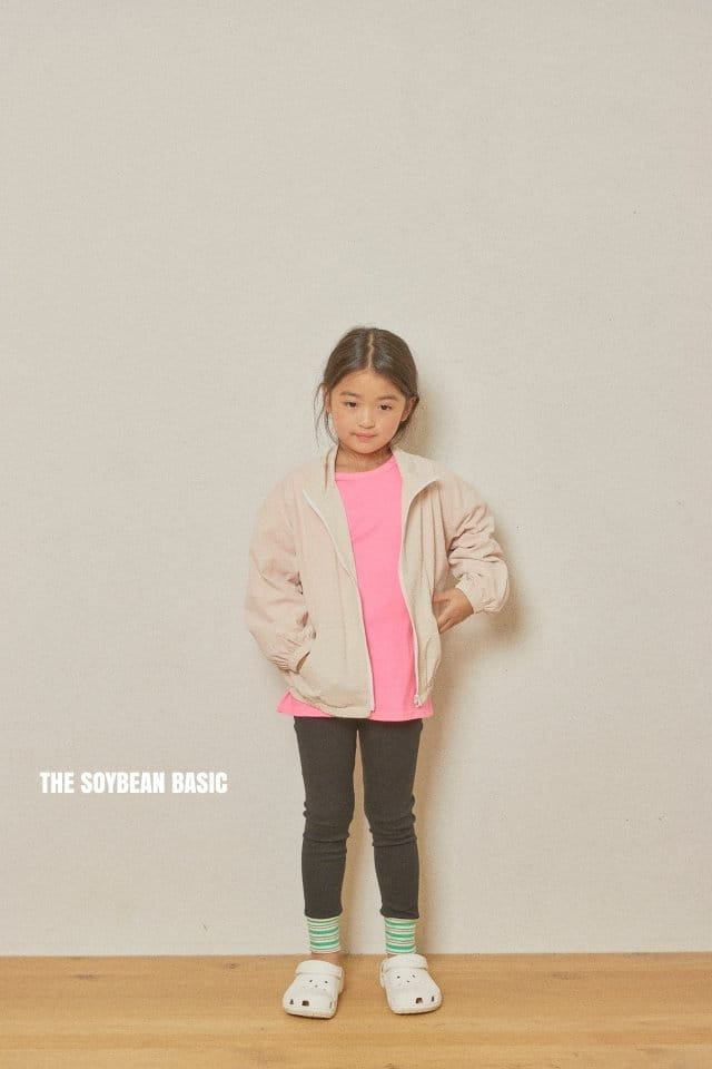 SOYBEAN - Korean Children Fashion - #Kfashion4kids - Pigment Boxy Tee - 4