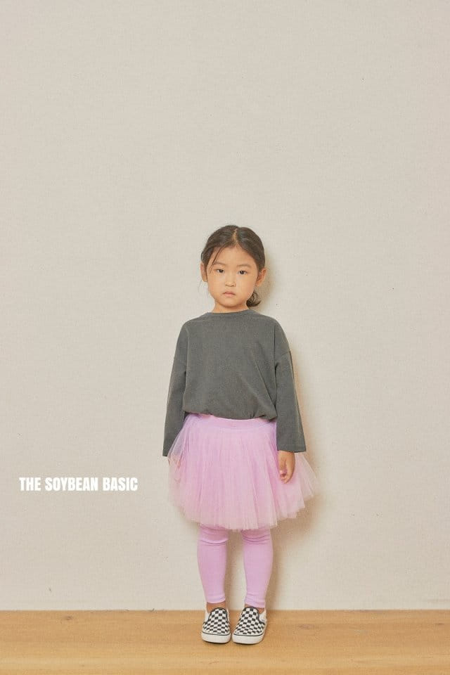 SOYBEAN - Korean Children Fashion - #Kfashion4kids - Pigment Boxy Tee - 6