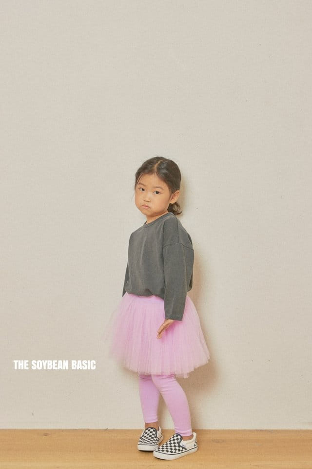 SOYBEAN - Korean Children Fashion - #Kfashion4kids - Pigment Boxy Tee - 7