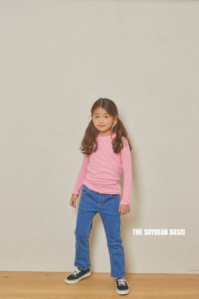 SOYBEAN - Korean Children Fashion - #Kfashion4kids - Half Turtleneck Slim Tee
