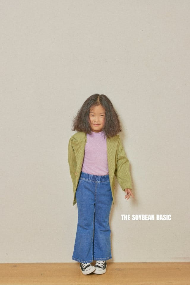 SOYBEAN - Korean Children Fashion - #Kfashion4kids - Half Turtleneck Slim Tee - 10