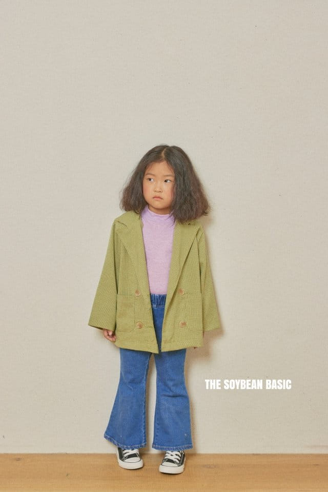 SOYBEAN - Korean Children Fashion - #Kfashion4kids - Half Turtleneck Slim Tee - 12